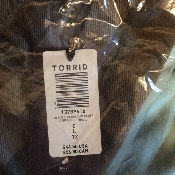 NWT Torrid Outlander Sleep Leggings Size 12 - Picture 4 of 4